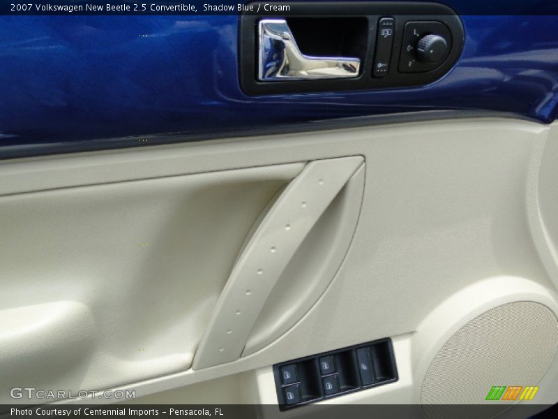 Shadow Blue / Cream 2007 Volkswagen New Beetle 2.5 Convertible