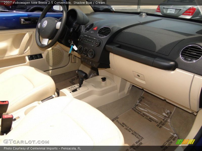 Shadow Blue / Cream 2007 Volkswagen New Beetle 2.5 Convertible