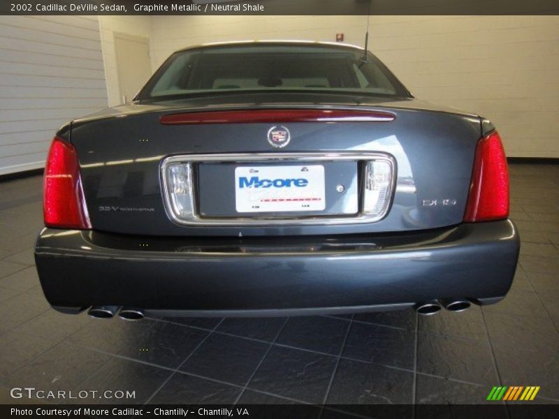 Graphite Metallic / Neutral Shale 2002 Cadillac DeVille Sedan