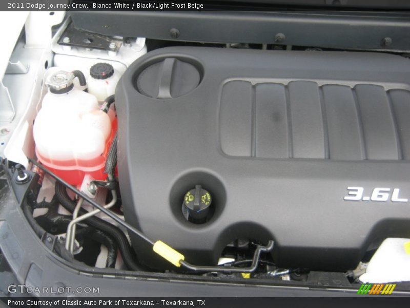  2011 Journey Crew Engine - 3.6 Liter DOHC 24-Valve VVT Pentastar V6