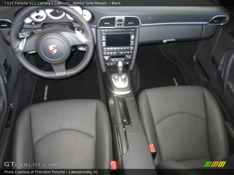  2012 911 Carrera S Cabriolet Black Interior