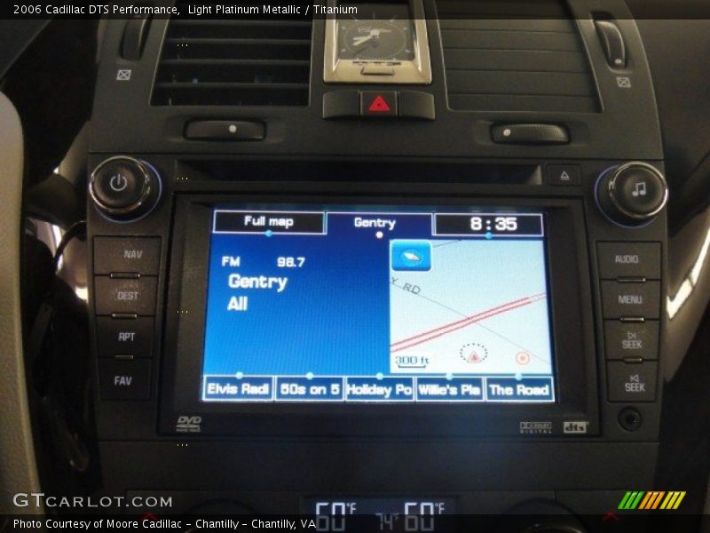 Light Platinum Metallic / Titanium 2006 Cadillac DTS Performance