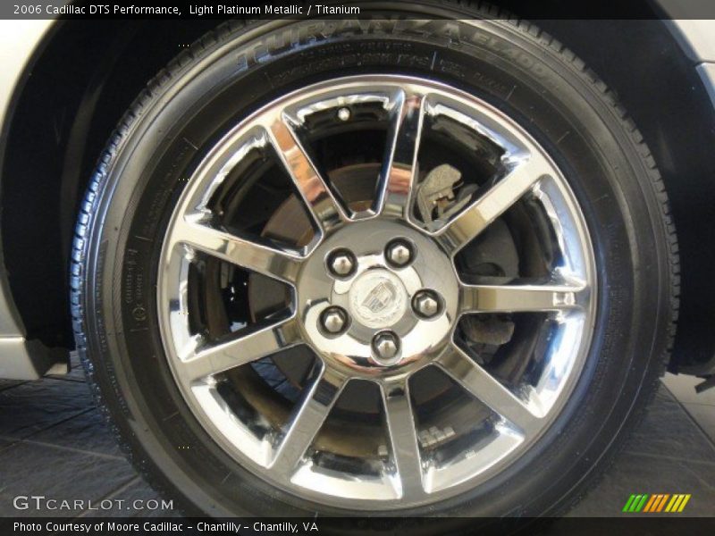 Light Platinum Metallic / Titanium 2006 Cadillac DTS Performance