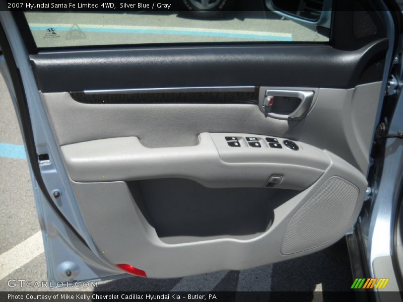 Silver Blue / Gray 2007 Hyundai Santa Fe Limited 4WD