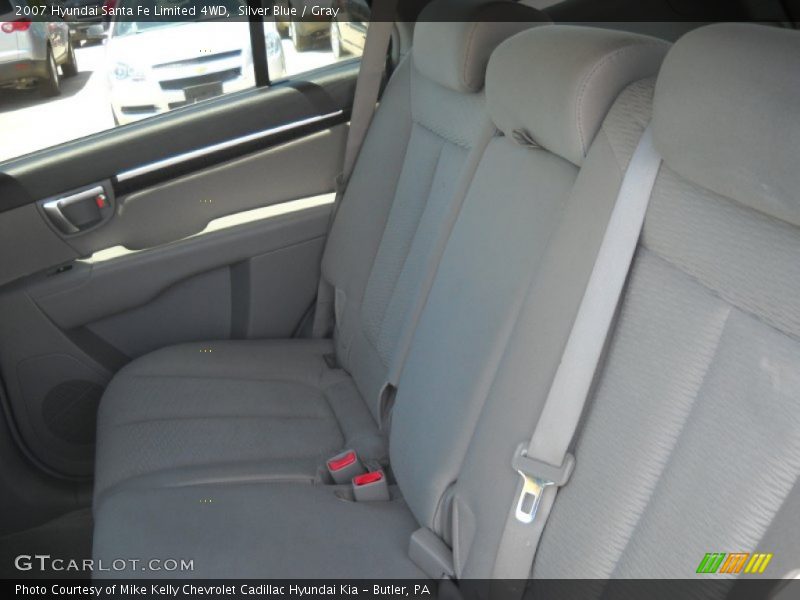 Silver Blue / Gray 2007 Hyundai Santa Fe Limited 4WD