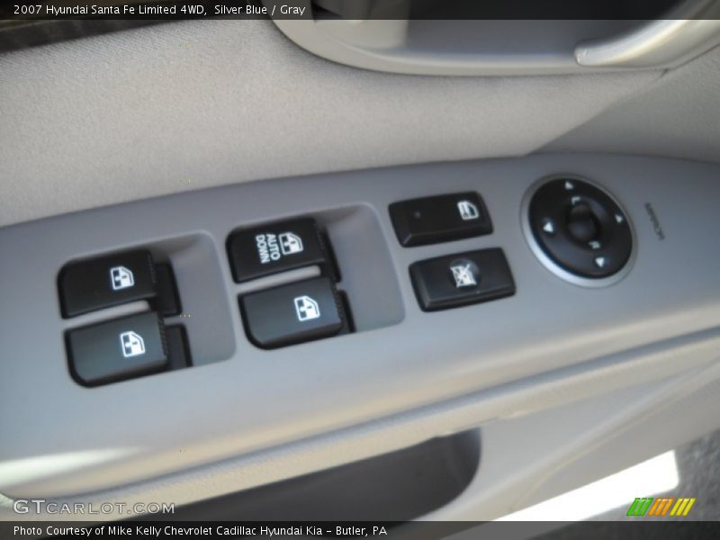 Silver Blue / Gray 2007 Hyundai Santa Fe Limited 4WD