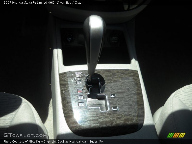 Silver Blue / Gray 2007 Hyundai Santa Fe Limited 4WD