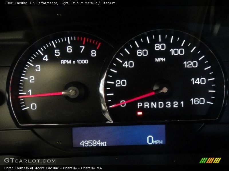 Light Platinum Metallic / Titanium 2006 Cadillac DTS Performance