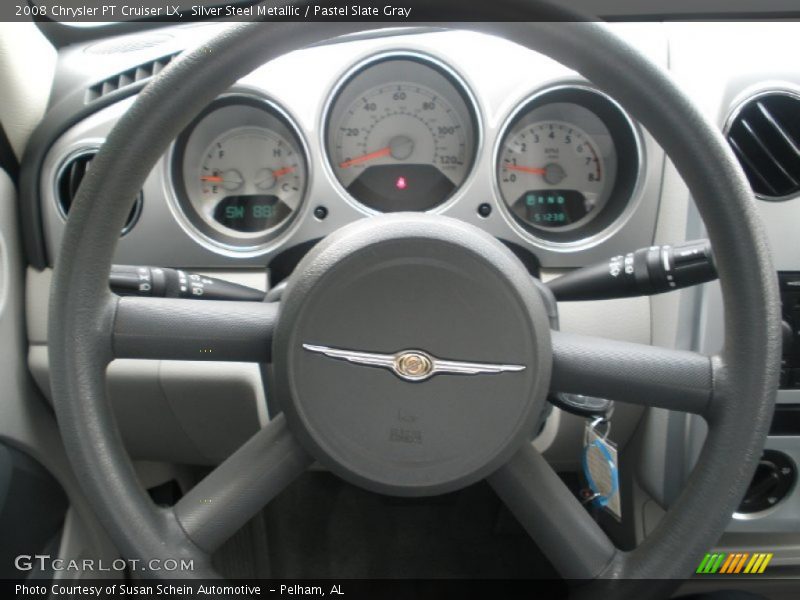 Silver Steel Metallic / Pastel Slate Gray 2008 Chrysler PT Cruiser LX