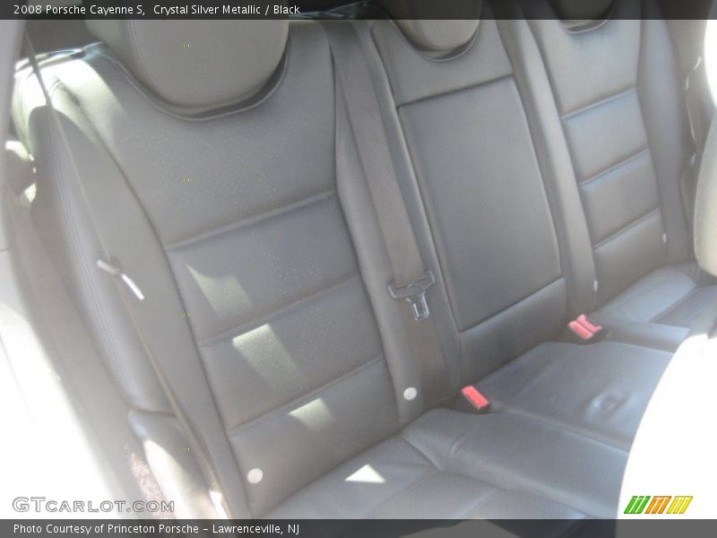 Crystal Silver Metallic / Black 2008 Porsche Cayenne S