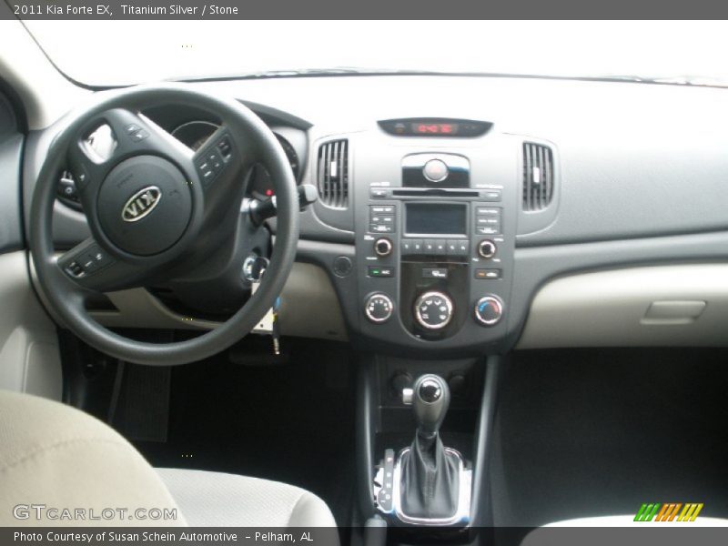 Titanium Silver / Stone 2011 Kia Forte EX
