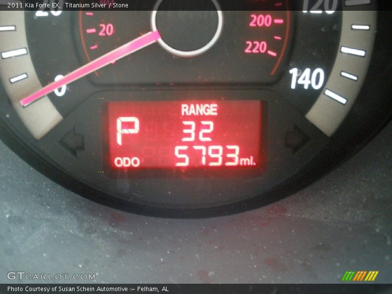 Titanium Silver / Stone 2011 Kia Forte EX