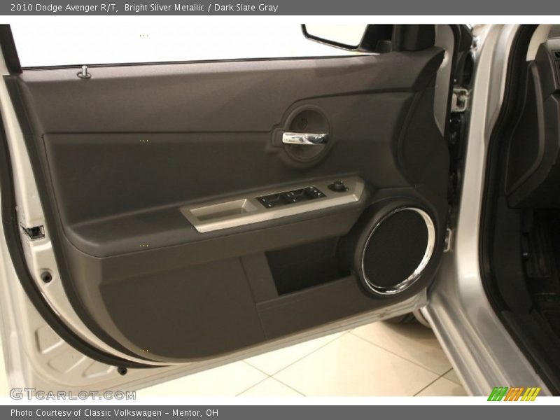 Bright Silver Metallic / Dark Slate Gray 2010 Dodge Avenger R/T