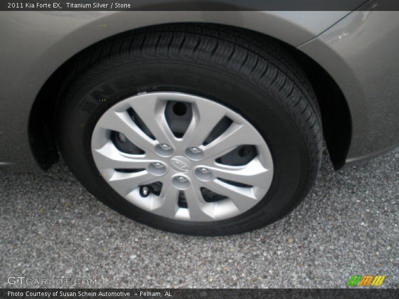 Titanium Silver / Stone 2011 Kia Forte EX