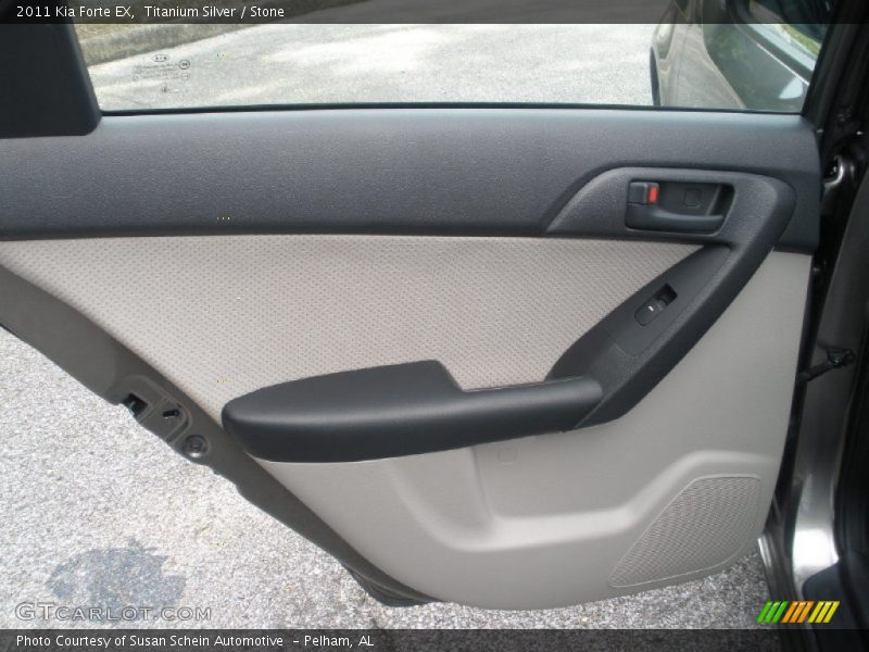 Titanium Silver / Stone 2011 Kia Forte EX