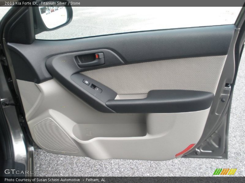 Titanium Silver / Stone 2011 Kia Forte EX