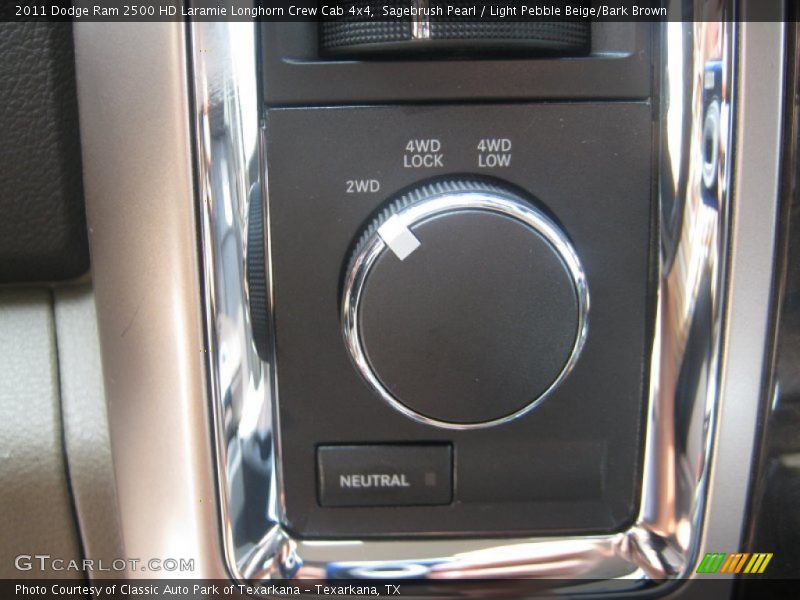 Sagebrush Pearl / Light Pebble Beige/Bark Brown 2011 Dodge Ram 2500 HD Laramie Longhorn Crew Cab 4x4
