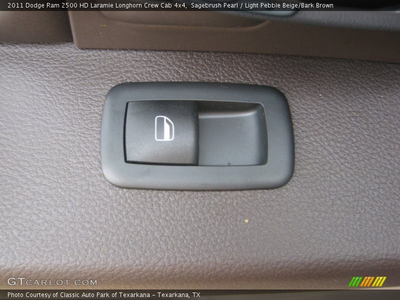 Sagebrush Pearl / Light Pebble Beige/Bark Brown 2011 Dodge Ram 2500 HD Laramie Longhorn Crew Cab 4x4