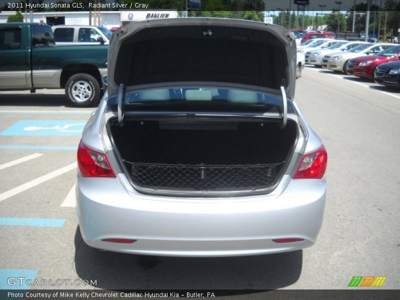 Radiant Silver / Gray 2011 Hyundai Sonata GLS
