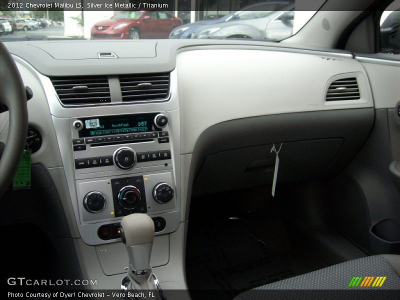 Silver Ice Metallic / Titanium 2012 Chevrolet Malibu LS