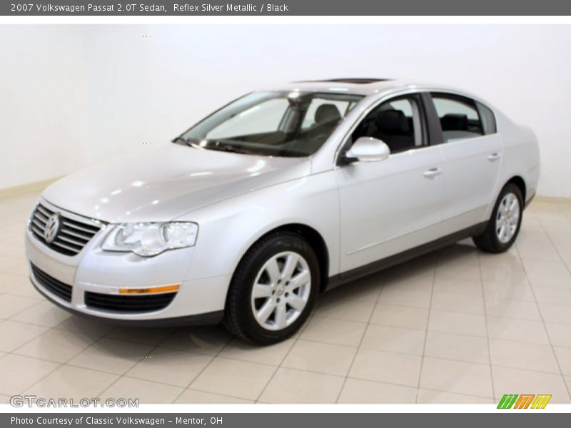 Reflex Silver Metallic / Black 2007 Volkswagen Passat 2.0T Sedan
