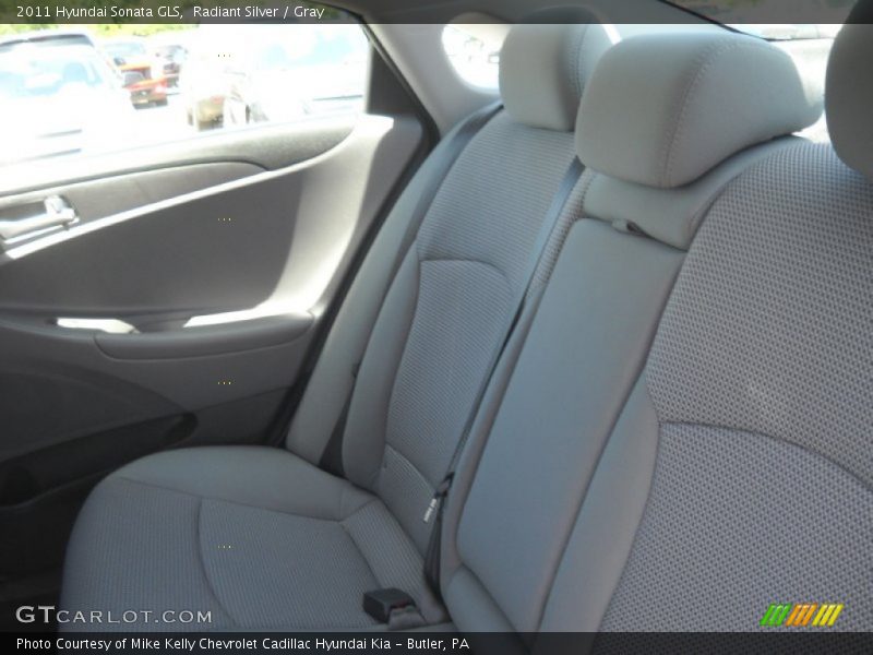 Radiant Silver / Gray 2011 Hyundai Sonata GLS