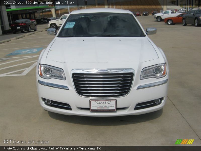 Bright White / Black 2011 Chrysler 300 Limited