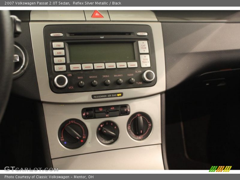 Reflex Silver Metallic / Black 2007 Volkswagen Passat 2.0T Sedan