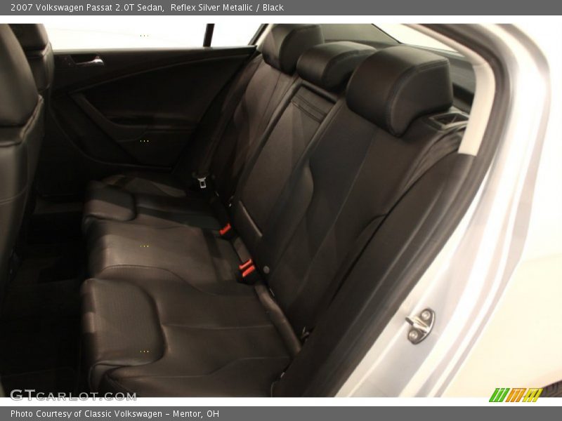 Reflex Silver Metallic / Black 2007 Volkswagen Passat 2.0T Sedan