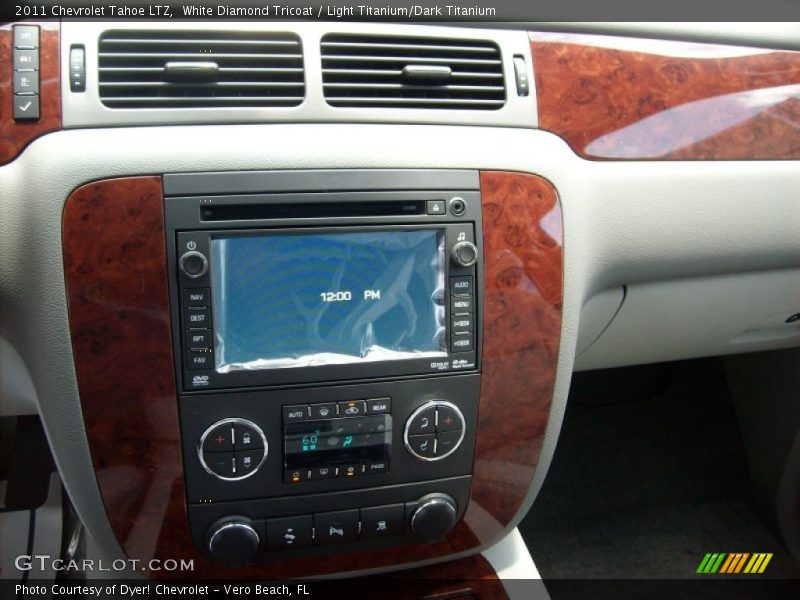 White Diamond Tricoat / Light Titanium/Dark Titanium 2011 Chevrolet Tahoe LTZ