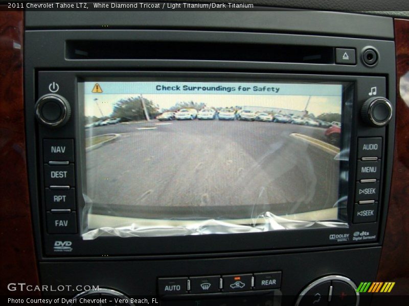 White Diamond Tricoat / Light Titanium/Dark Titanium 2011 Chevrolet Tahoe LTZ
