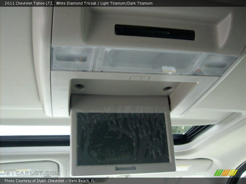 White Diamond Tricoat / Light Titanium/Dark Titanium 2011 Chevrolet Tahoe LTZ