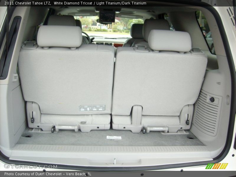 White Diamond Tricoat / Light Titanium/Dark Titanium 2011 Chevrolet Tahoe LTZ