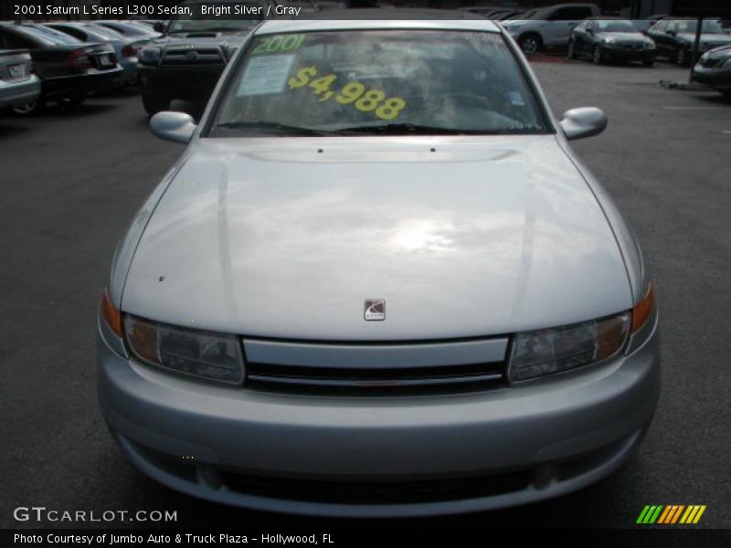 Bright Silver / Gray 2001 Saturn L Series L300 Sedan