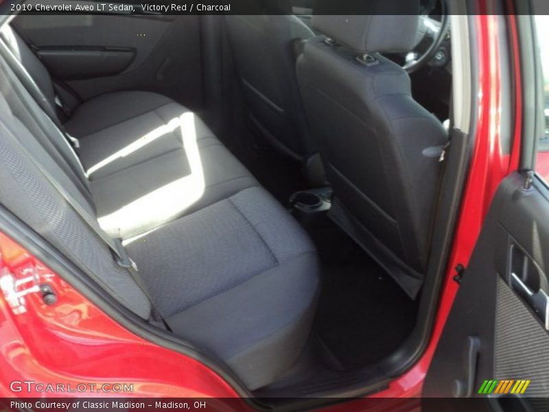 Victory Red / Charcoal 2010 Chevrolet Aveo LT Sedan