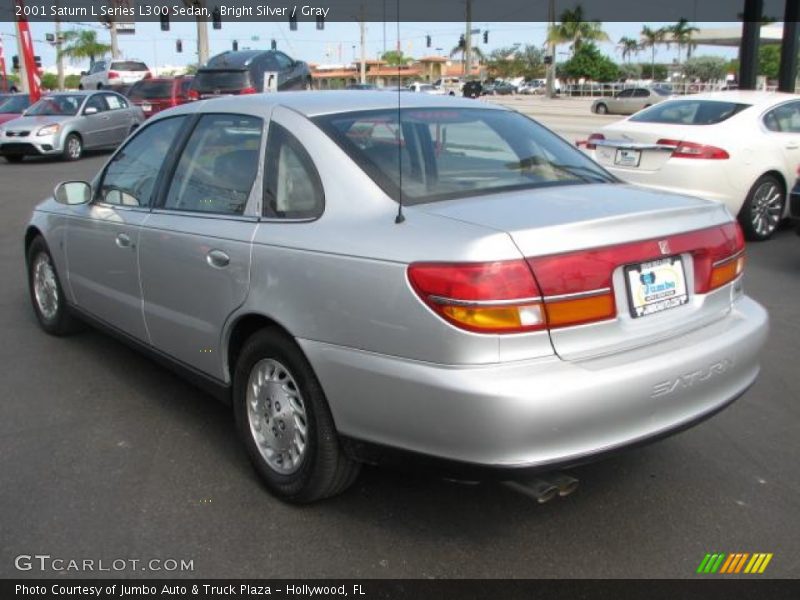 Bright Silver / Gray 2001 Saturn L Series L300 Sedan