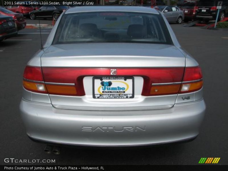 Bright Silver / Gray 2001 Saturn L Series L300 Sedan