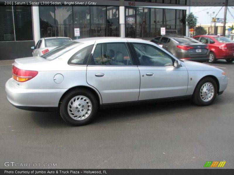 Bright Silver / Gray 2001 Saturn L Series L300 Sedan