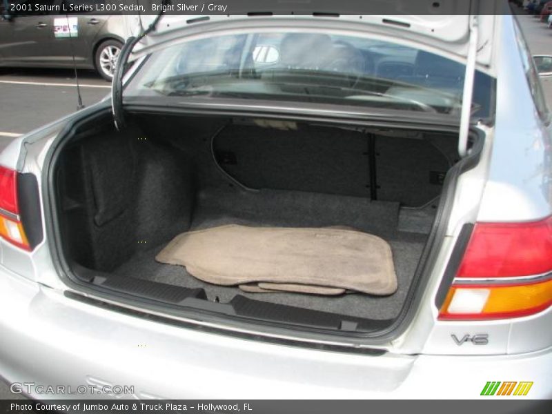Bright Silver / Gray 2001 Saturn L Series L300 Sedan