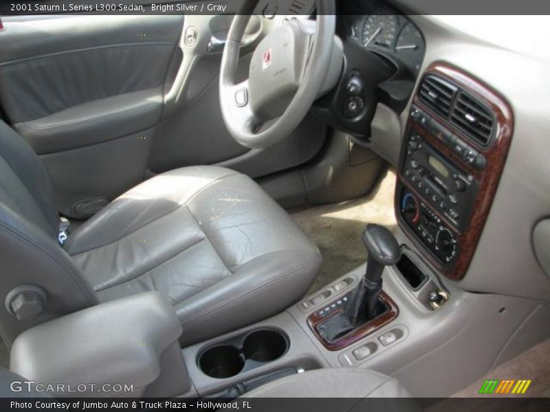 Bright Silver / Gray 2001 Saturn L Series L300 Sedan