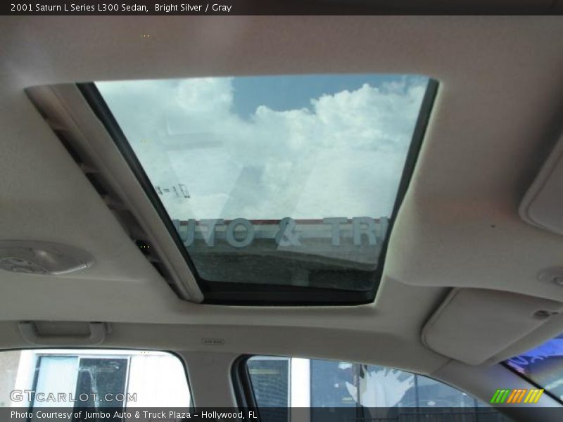 Bright Silver / Gray 2001 Saturn L Series L300 Sedan