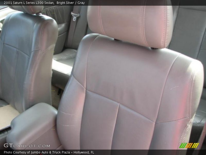 Bright Silver / Gray 2001 Saturn L Series L300 Sedan