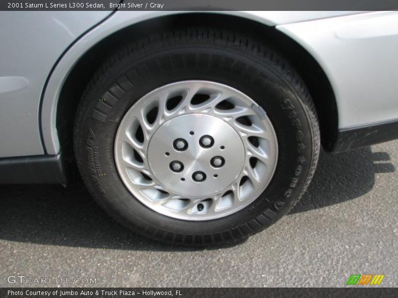 Bright Silver / Gray 2001 Saturn L Series L300 Sedan
