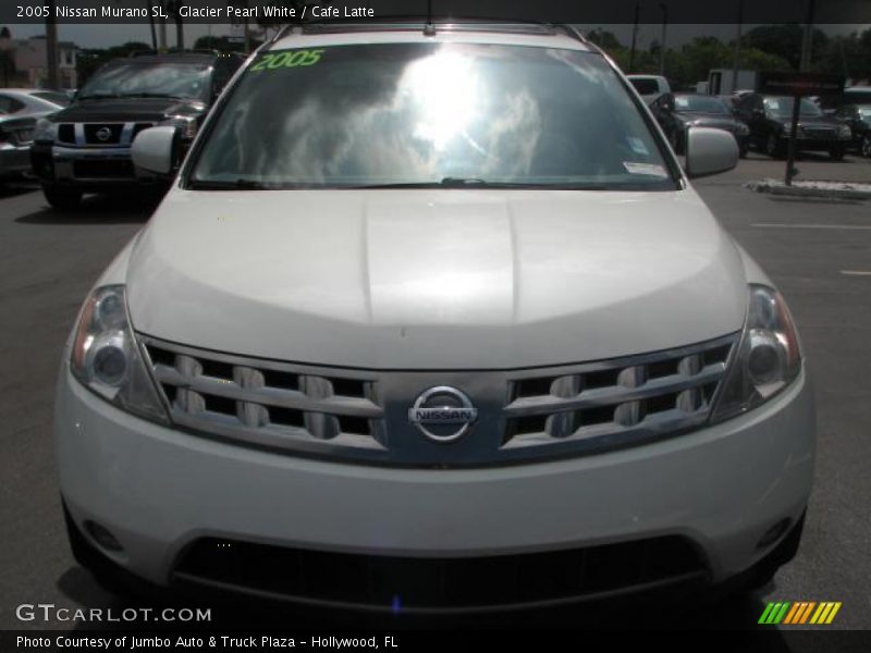Glacier Pearl White / Cafe Latte 2005 Nissan Murano SL