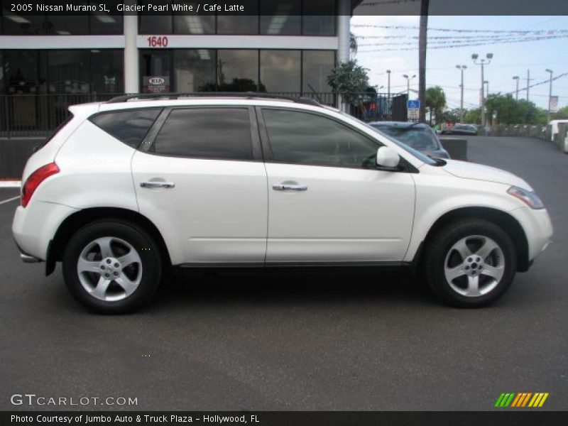 Glacier Pearl White / Cafe Latte 2005 Nissan Murano SL