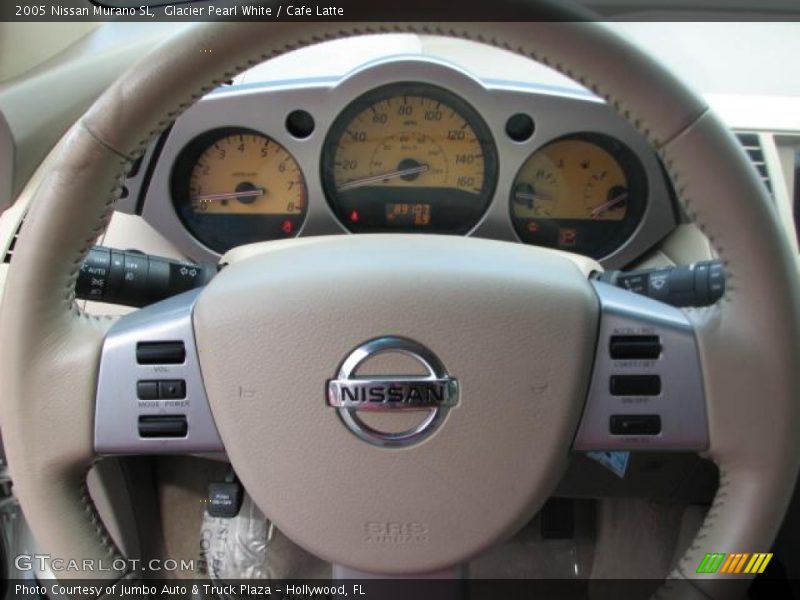Glacier Pearl White / Cafe Latte 2005 Nissan Murano SL
