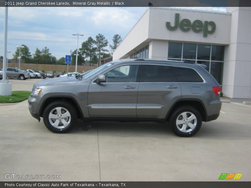 Mineral Gray Metallic / Black 2011 Jeep Grand Cherokee Laredo