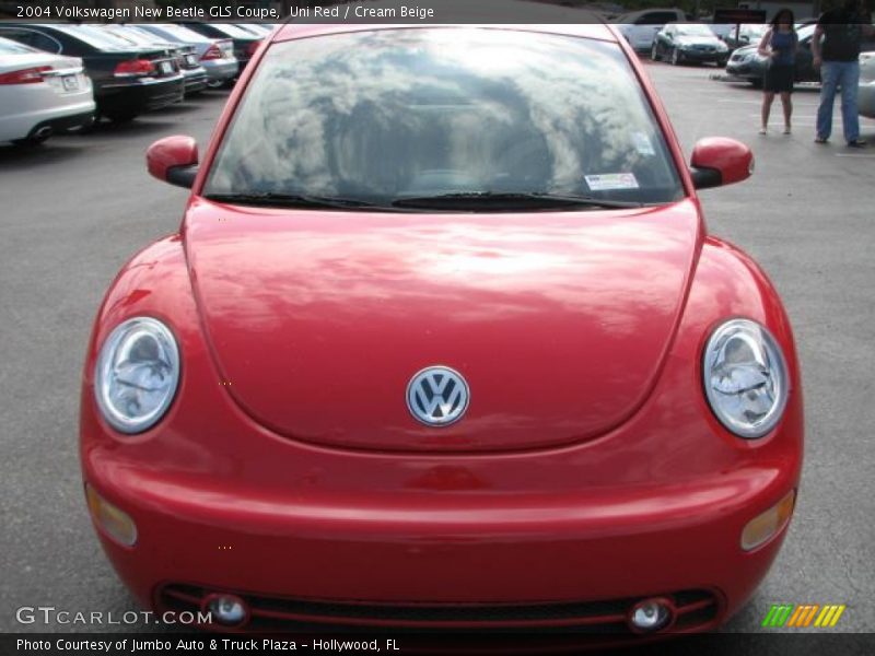 Uni Red / Cream Beige 2004 Volkswagen New Beetle GLS Coupe