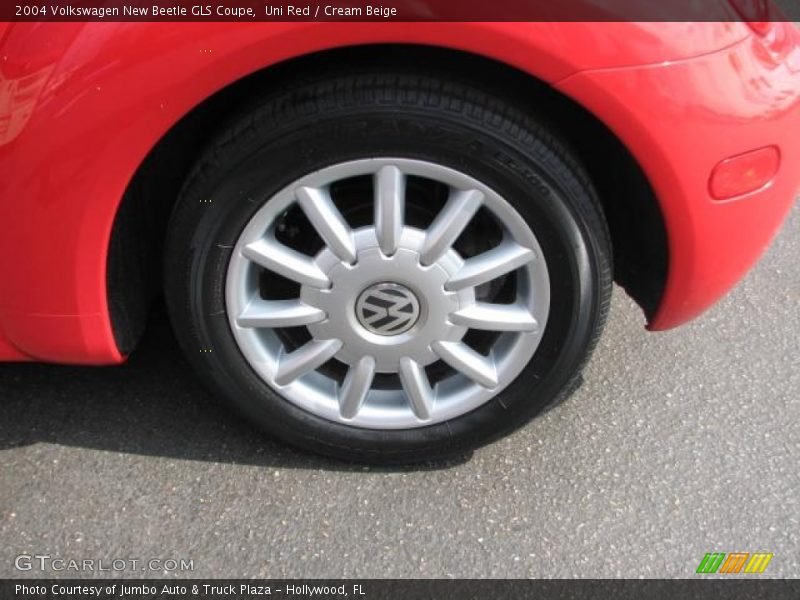 Uni Red / Cream Beige 2004 Volkswagen New Beetle GLS Coupe