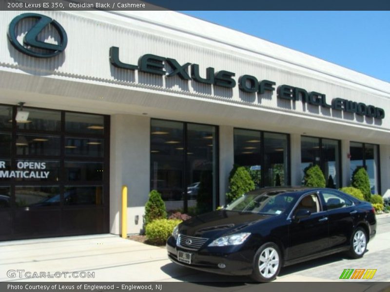 Obsidian Black / Cashmere 2008 Lexus ES 350